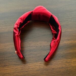 Red Satin Headband